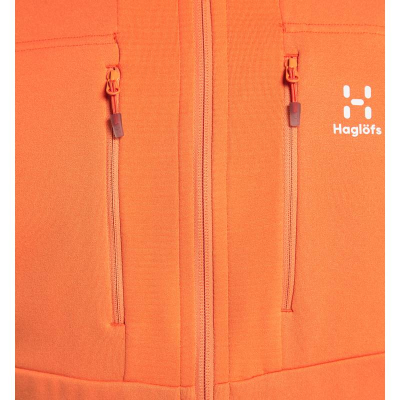 Haglfs Roc Nordic Mid Hood Fleecejacke Herren