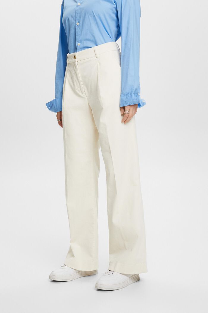 Cordhose mit weiter Passform und mittlerer Bundhöhe