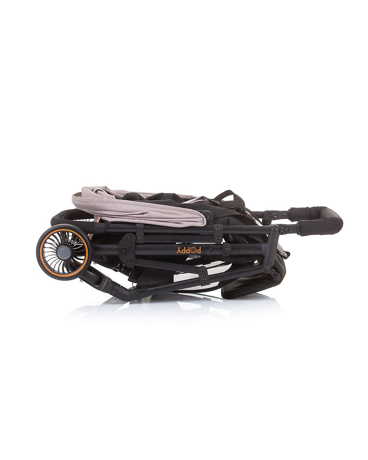 Kinderwagen, Buggy Poppy zusammenklappbar Korb Sonnendach 5-Punkt-Gurt Buggys