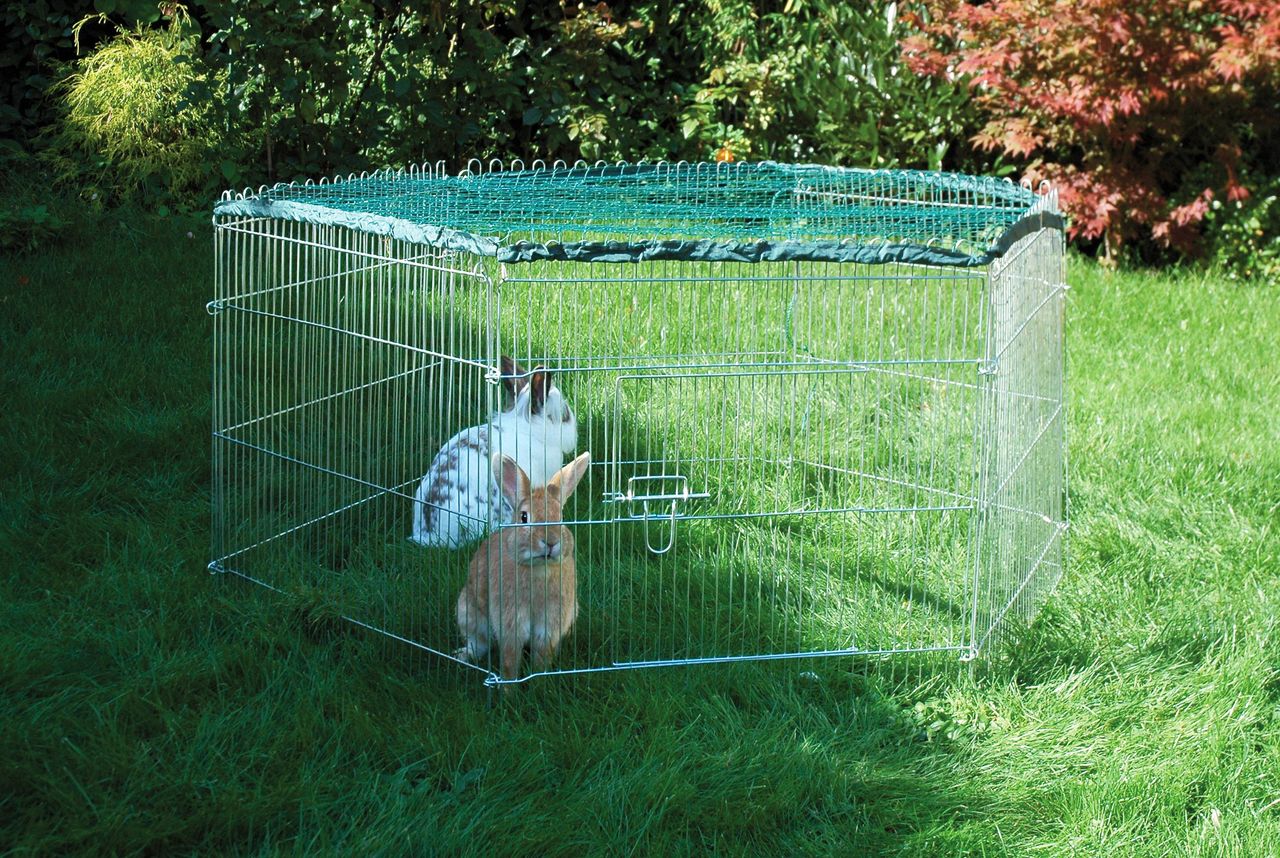 dobar Freilaufgehege für Jungtiere, 6-eckig
