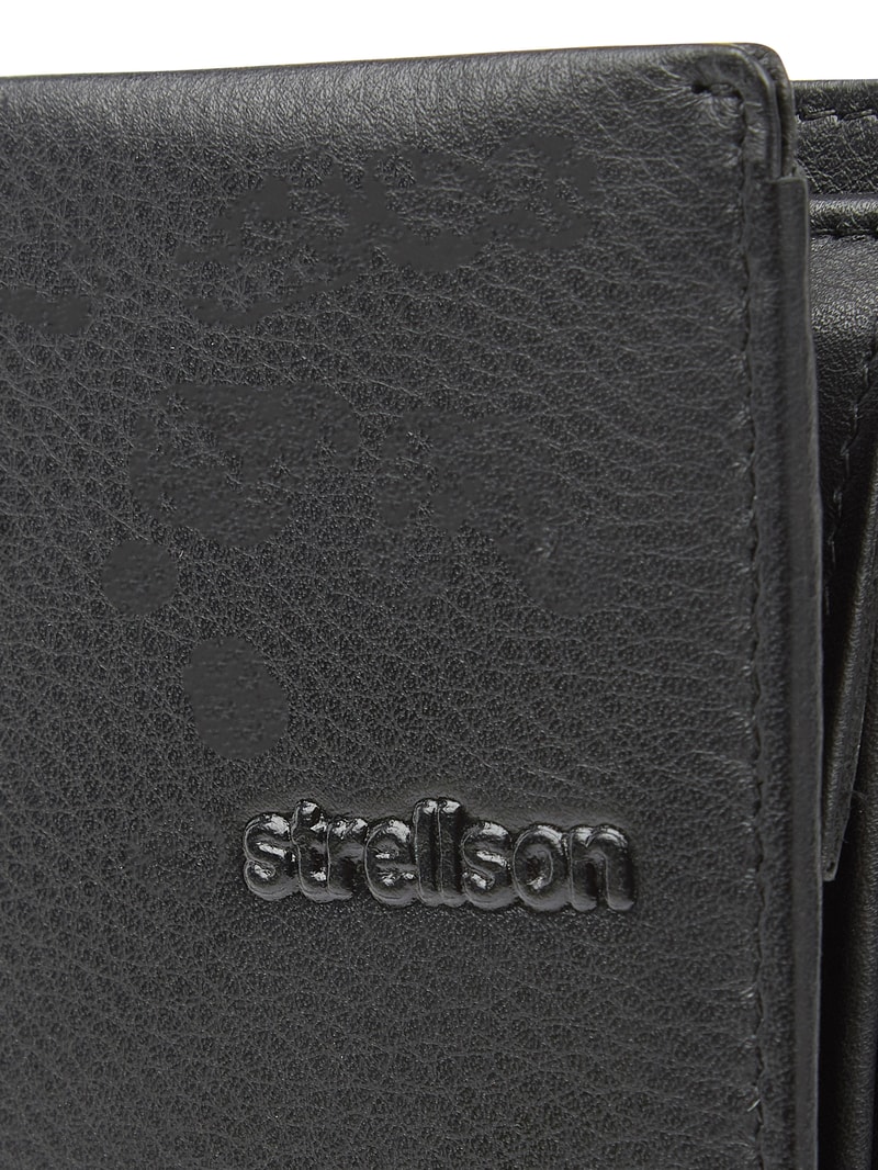 Geldbörse aus Leder in schwarz