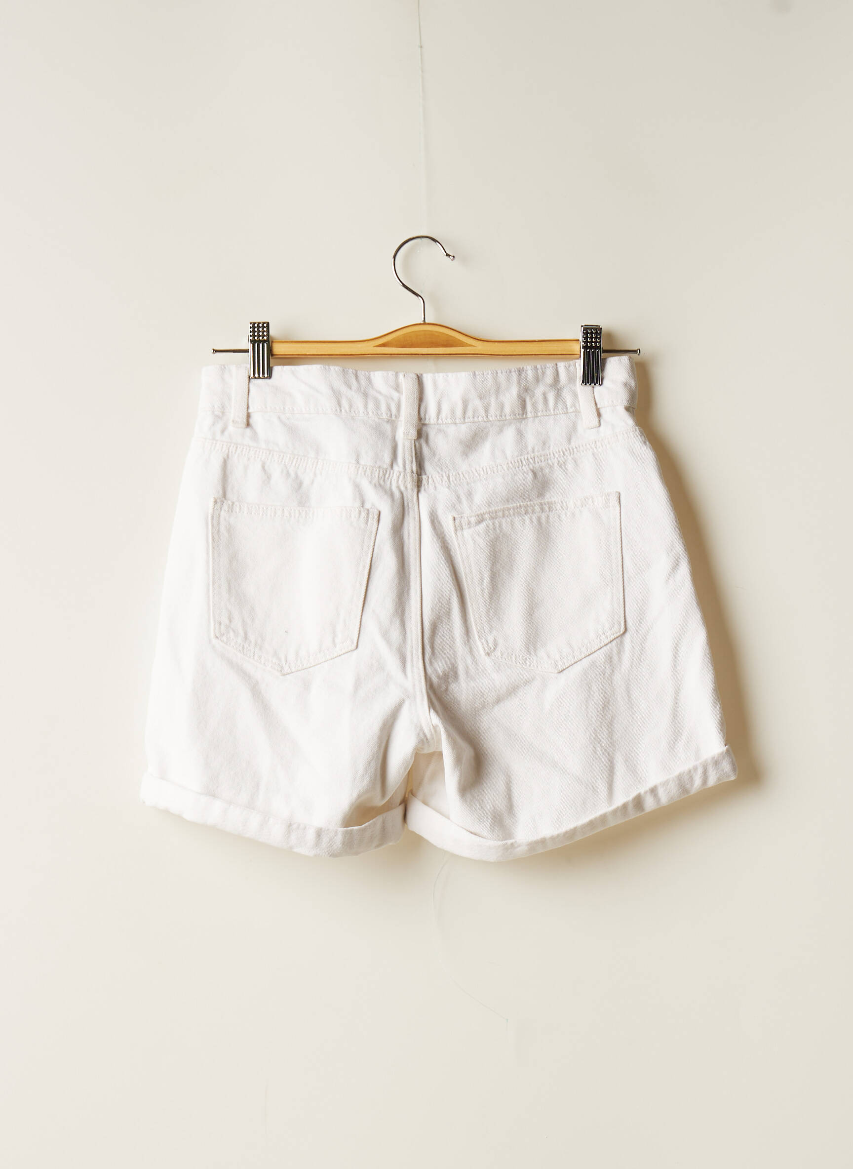 Noisy May Shorts 1 Femme couleur blanc