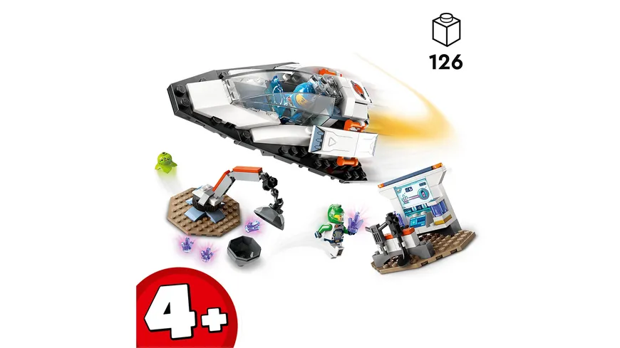 LEGO City 60429 Bergung eines Asteroiden im Weltall