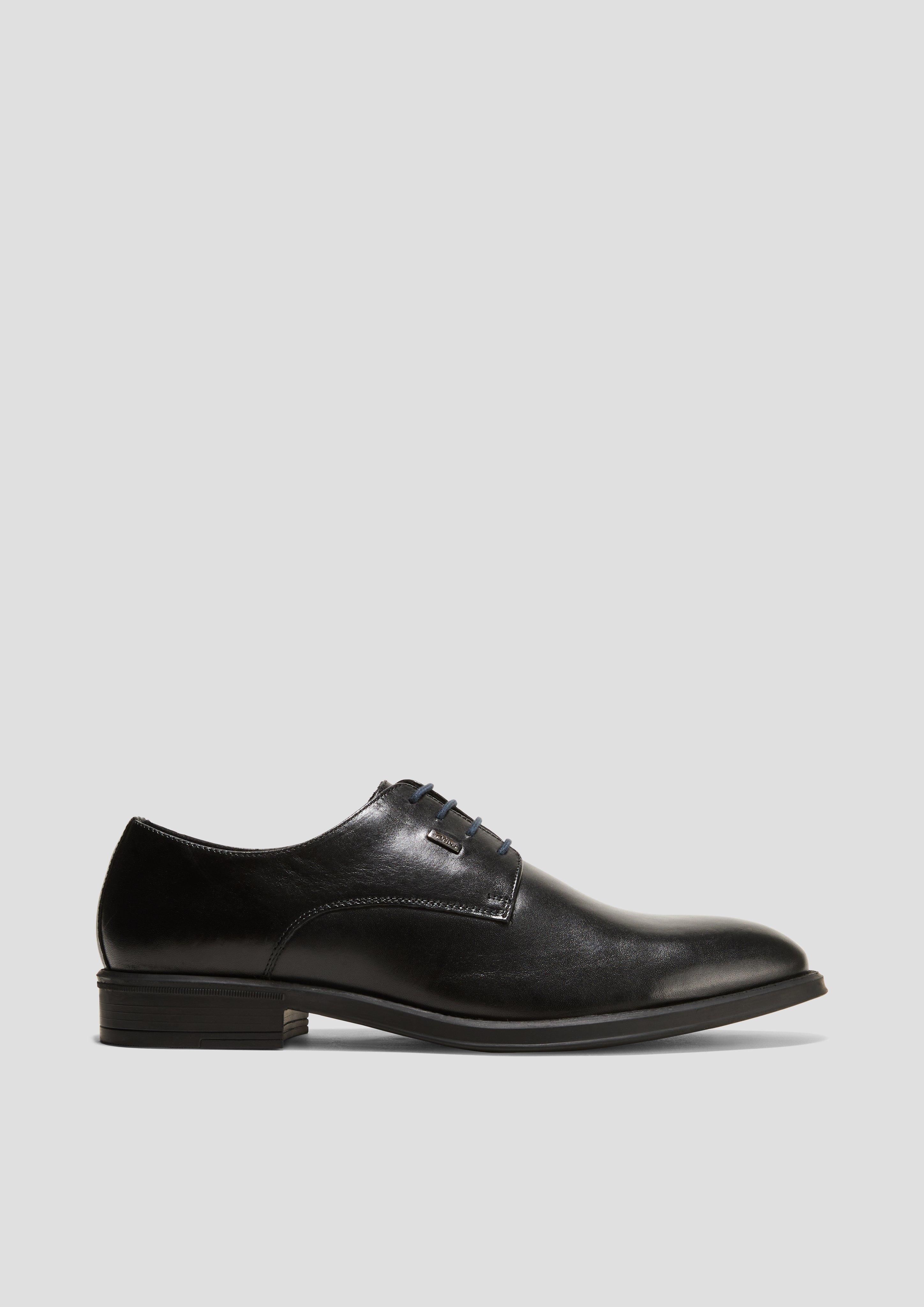 Elegante Schnürer aus Echtleder  6008197-001