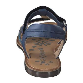 KicKers Sandale Diamanto in blau