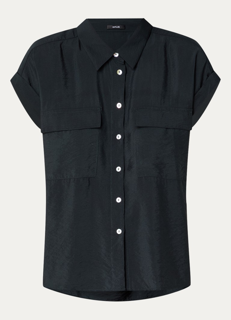 OPUS Fitara blouse with chest pockets