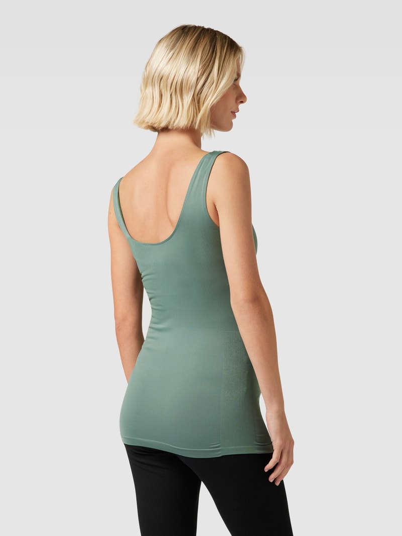 Umstands-Tanktop mit Rundhalsausschnitt Modell 'HEAL' in grün