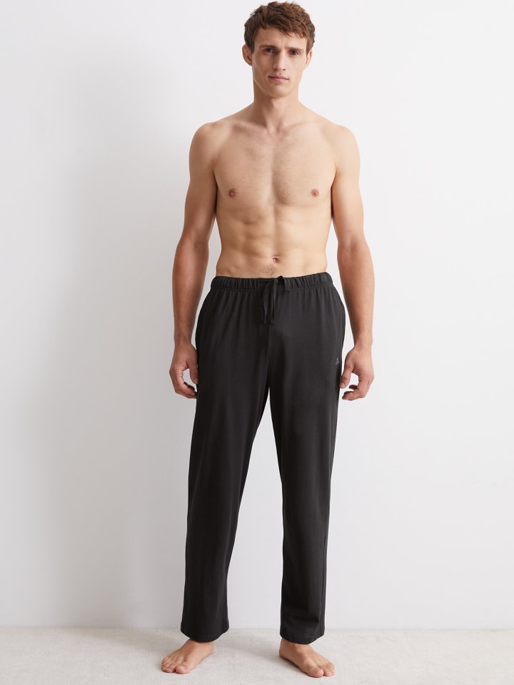 Marc O'Polo Pyjamahose Mix & Match Cotton in Black günstig kaufen