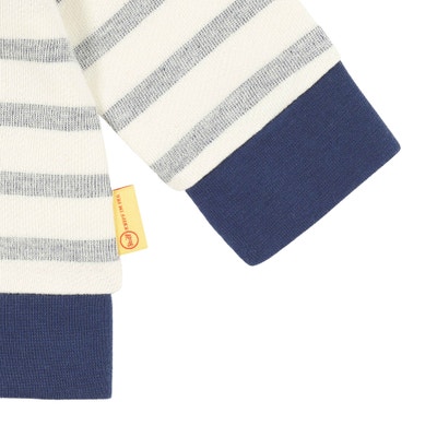 Sweatjacke, beige für Jungs