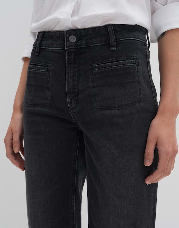 Long Flared Jeans Carie french