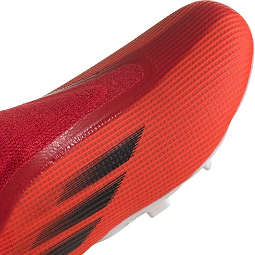 KINDER FUSSBALL-RASENSCHUHE KINDER FUSSBALLSCHUHE X SPEEDFLOW.3 LACELESS FG J