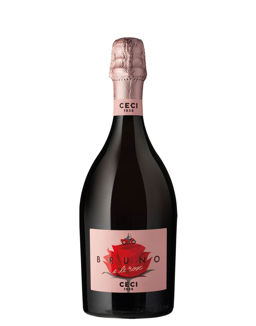 Emilia Lambrusco Spumante Brut Rosato IGT Bruno e Le Rose Cantine Ceci 0,75 ℓ