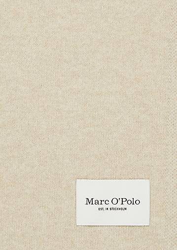 Marc O'Polo Kuscheliger Strickschal aus Schurwolle-Baumwolle-Mix