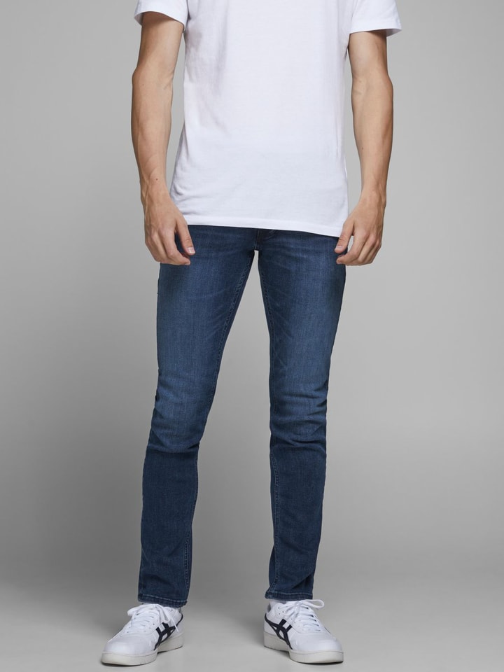 Jack & Jones Jeans GLENN Skinny Tapered JJI GLENN ORIGINAL AM in Dunkelblau günstig kaufen