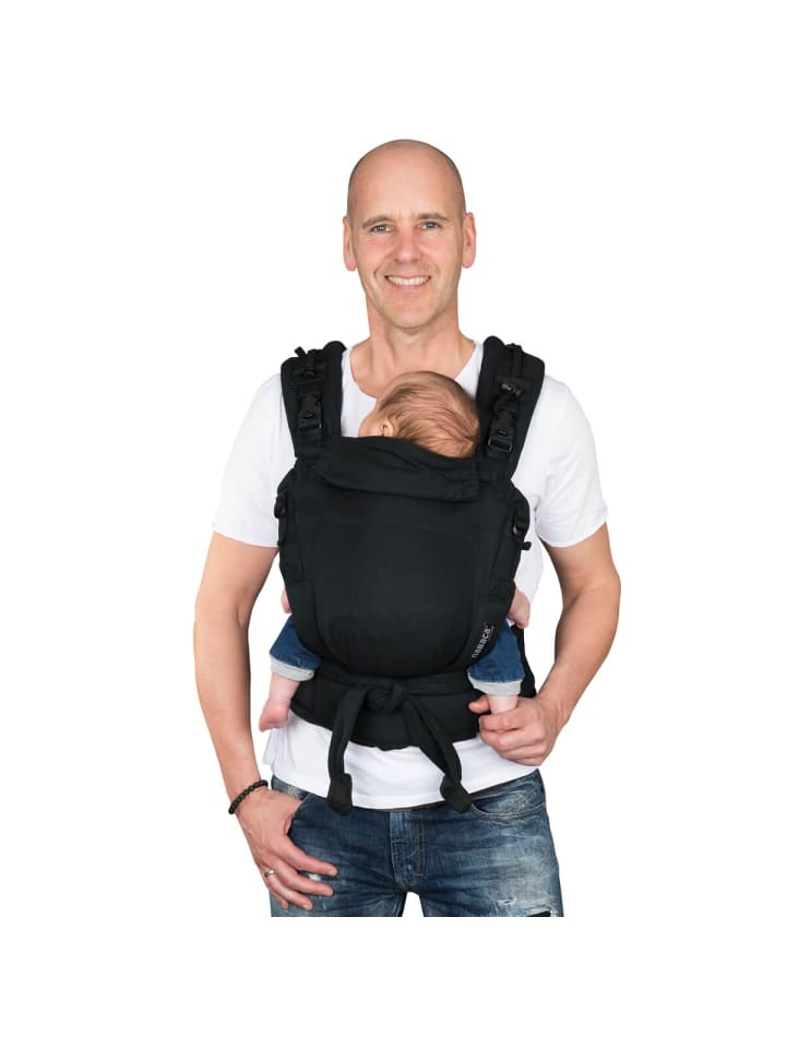 Hoppediz Babytrage Nabaca Basic-Set in Klassik schwarz günstig kaufen onesize