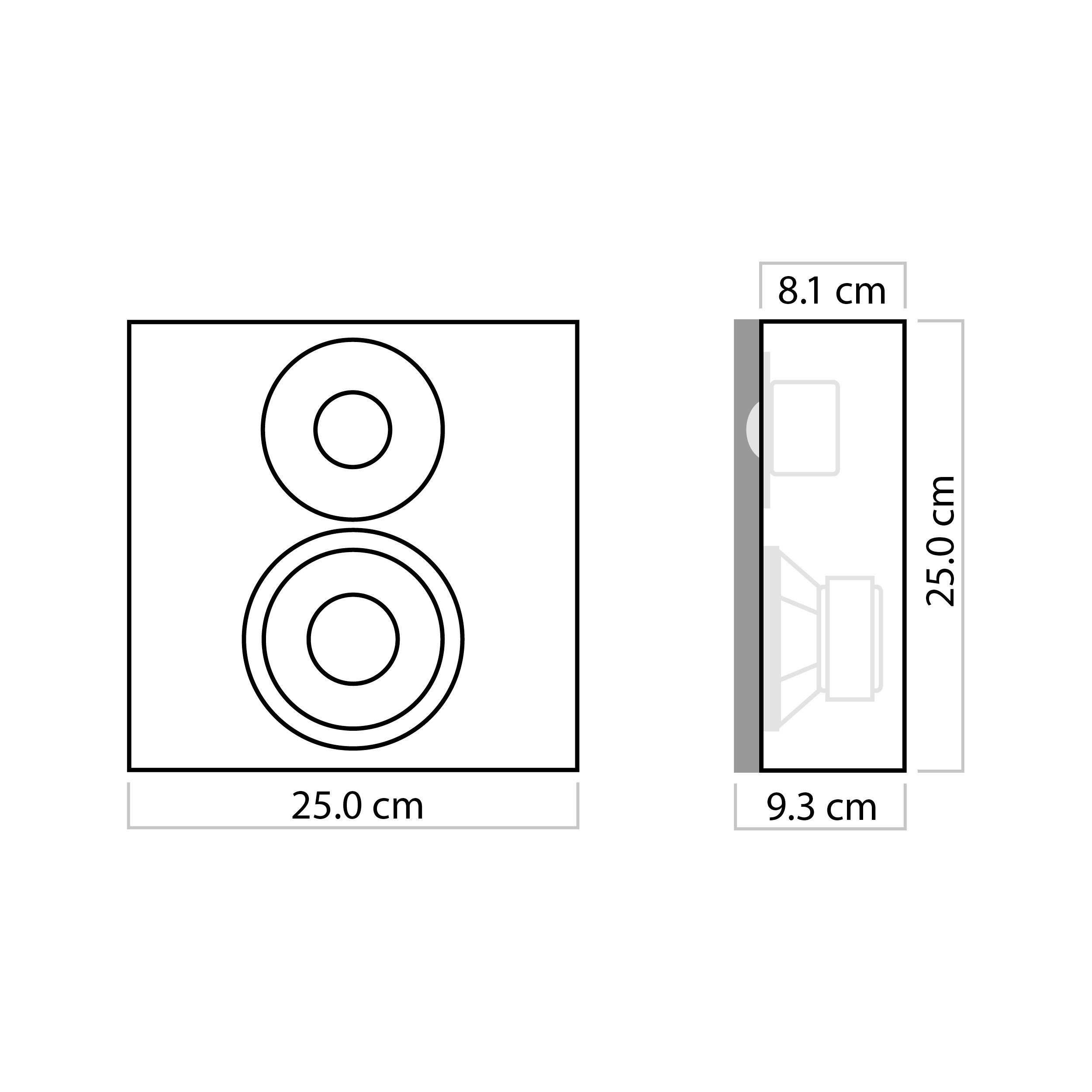 Nubert nuBoxx BF-10 Surround-Lautsprecher (120 W)
