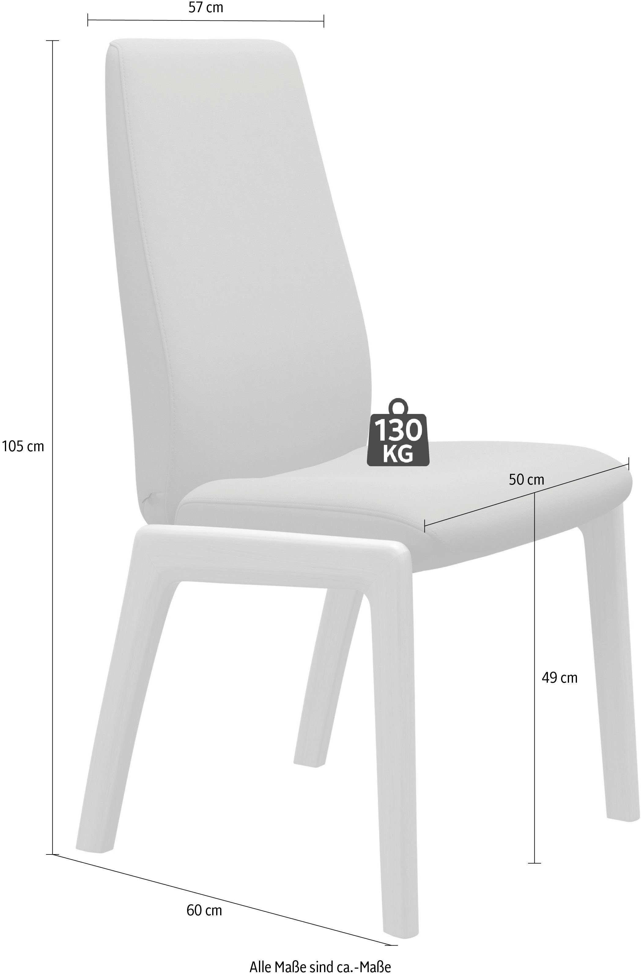 Stressless® Polsterstuhl Laurel, High Back, Größe L, mit abgerundeten Beinen in Walnuss