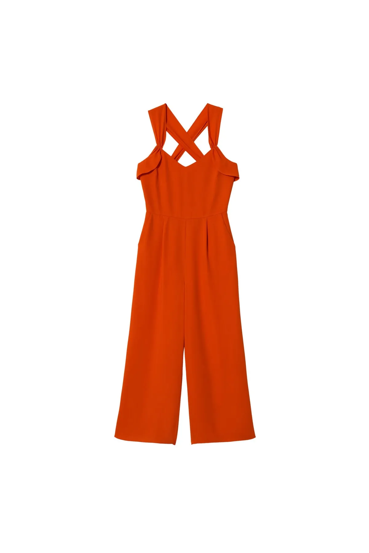 MANGO  Jumpsuit - Orange - Regular Fit