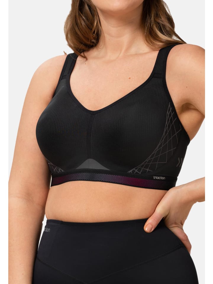triaction by Triumph Sport-BH Cardio Flow in Schwarz günstig kaufen