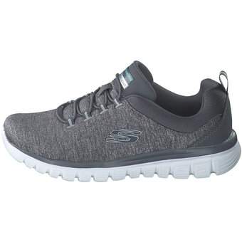 Skechers Slip On Sneaker in grau