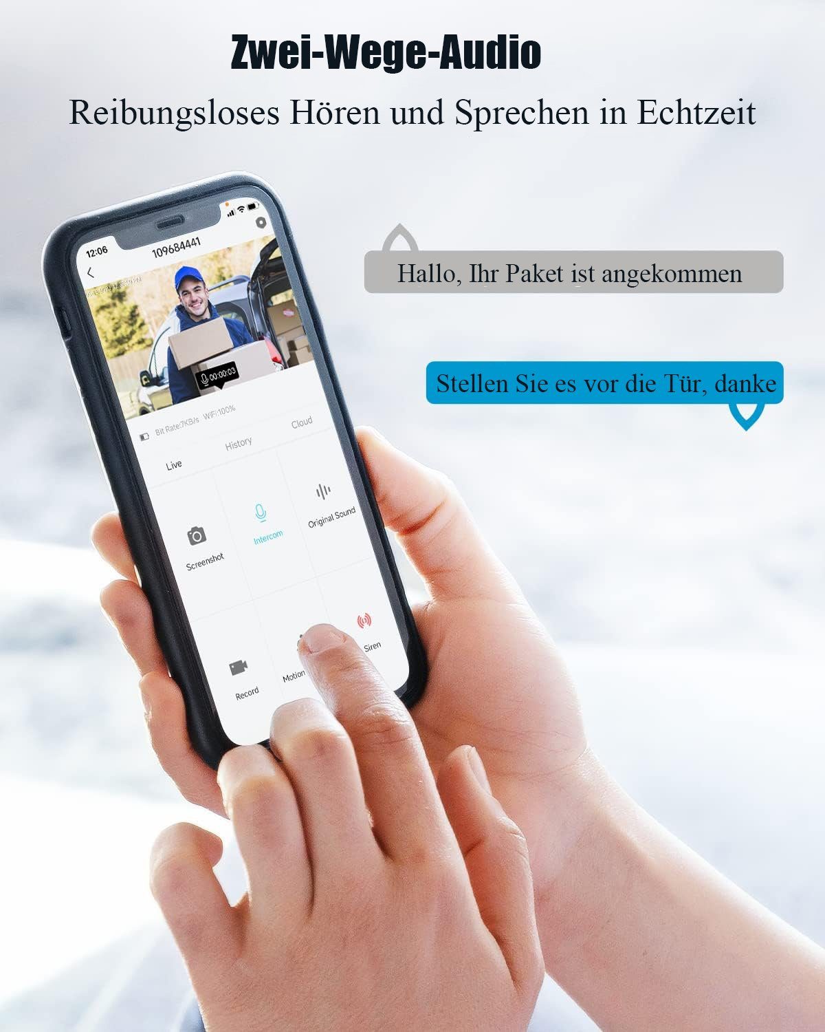 ieGeek 2K Solar Überwachungskamera Aussen akku 355°/120° Pan Tilt WLAN Kamera Überwachungskamera (AuBenbereich, 4X ZOOM,Solarpanel,Mit 32GB SD KARTE, LED-Licht, Humanoiderkennung/PIR-Erkennung, 2-Wege-Audio, Cloud/SD, Alexa, Sirene/Lichtalarm, Videov