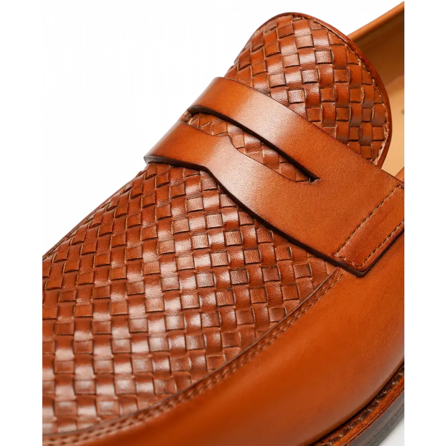 Heinrich Dinkelacker - Loafer WIEN PLAIN AC Kalbsleder - beige