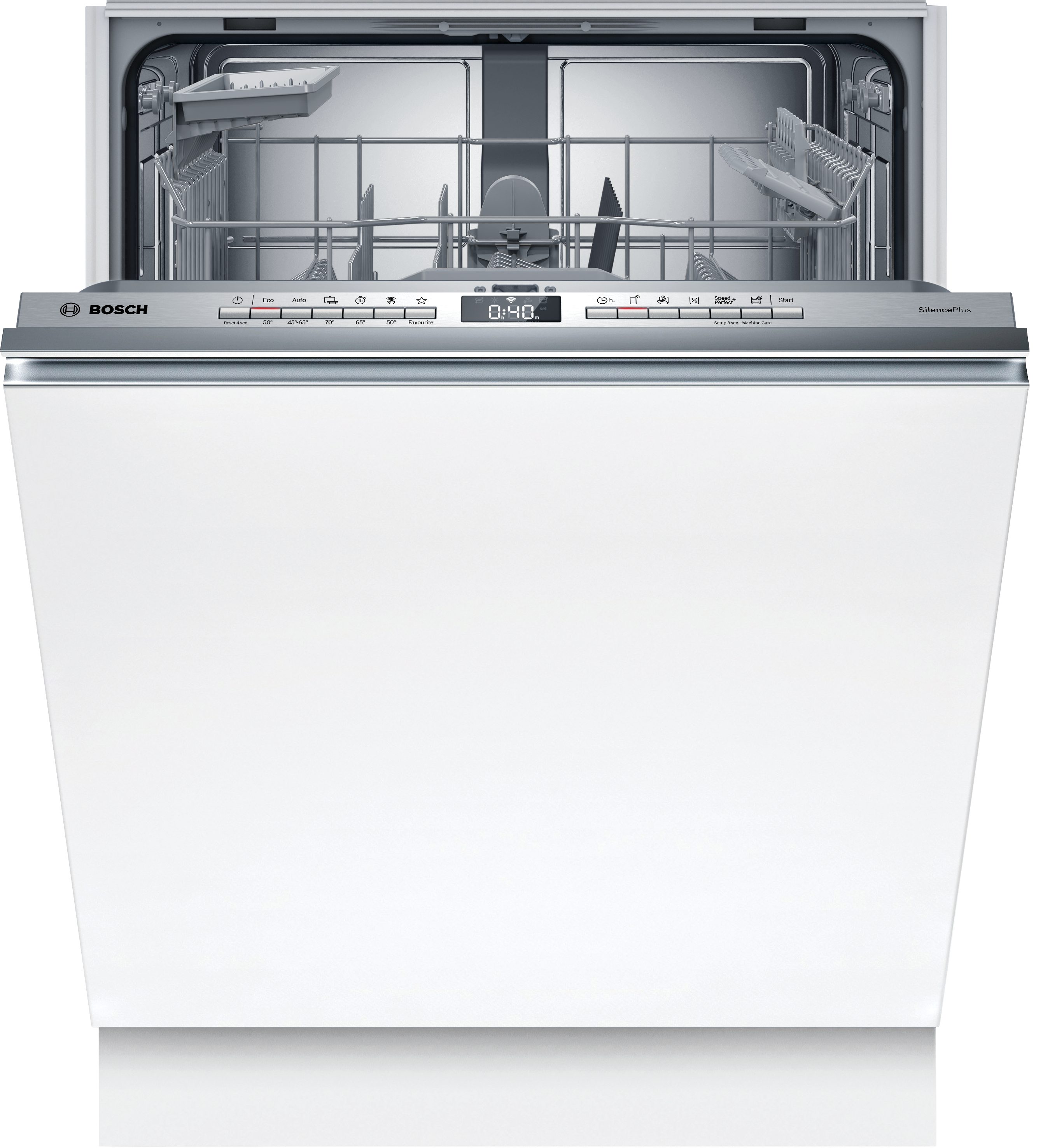BOSCH vollintegrierbarer Geschirrspüler Serie 4, SBV4EAX23E, 13 Maßgedecke