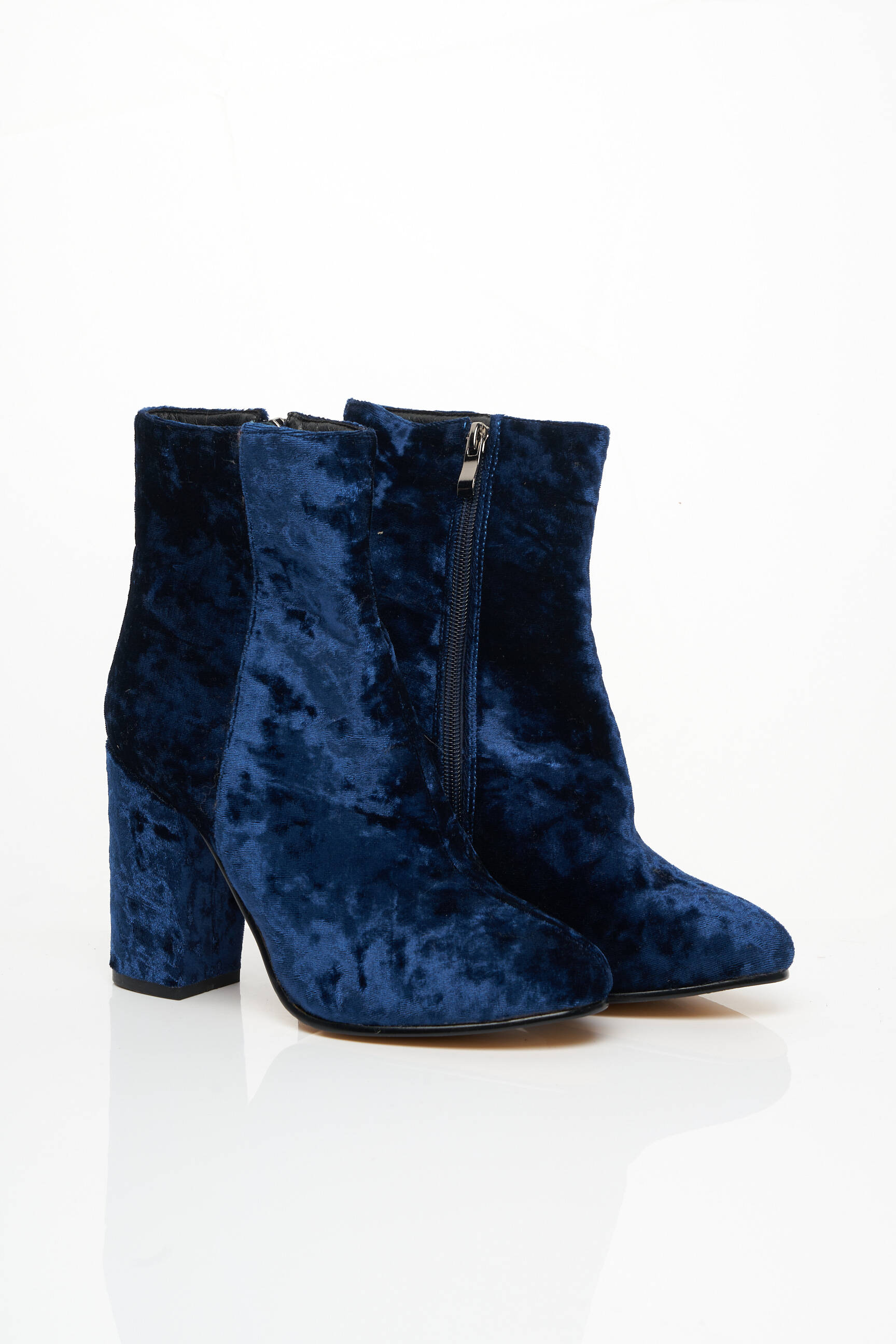 Sans Marque Bottines Femme couleur bleu