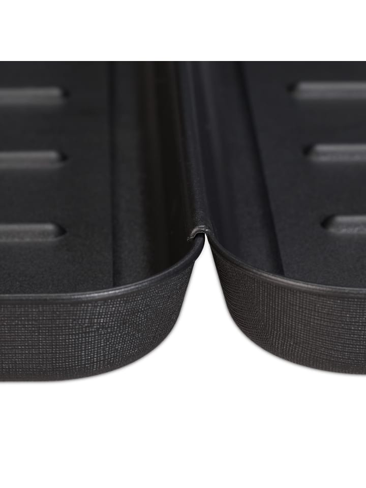 relaxdays 30x Schuhabtropfschale in Schwarz - (B)35 x (H)3 x (T)27 cm günstig kaufen onesize