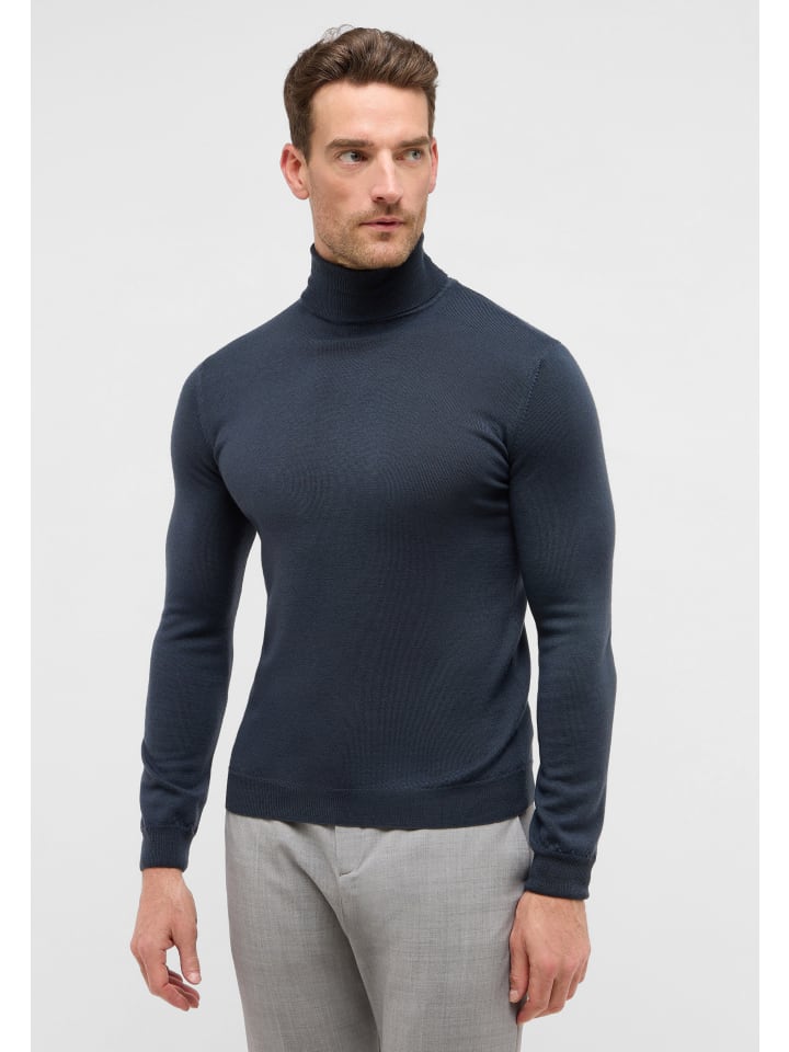 Eterna Strick Pullover in anthrazit günstig kaufen