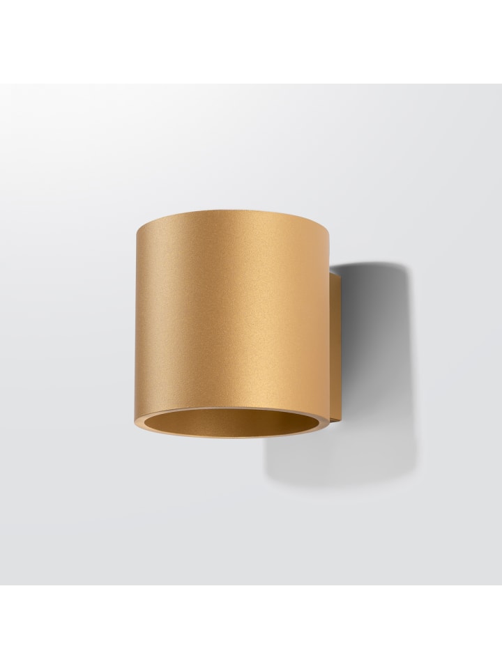 Nice Lamps Wandleuchte RODA 1 gold H 10 günstig kaufen onesize