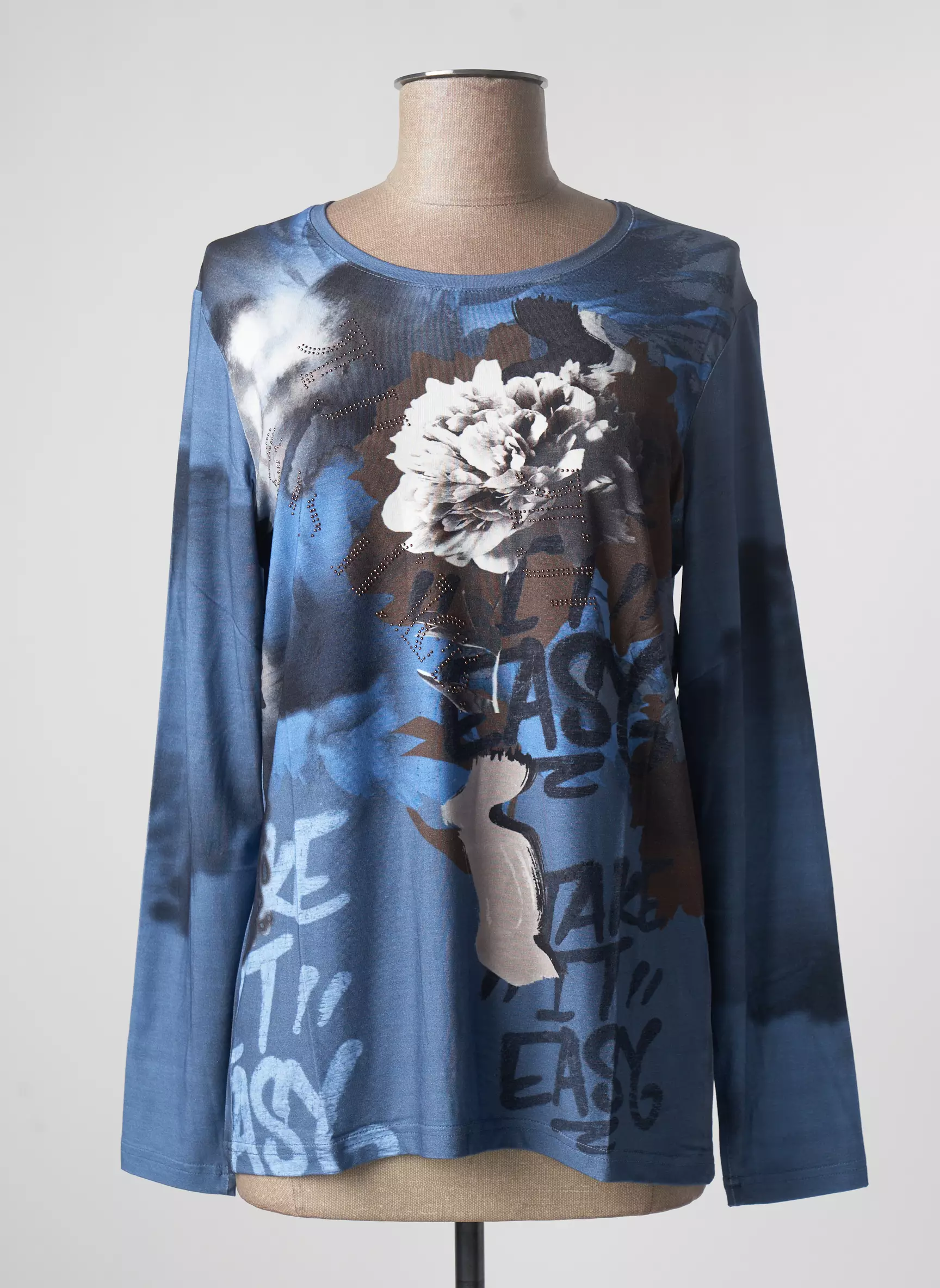 Joy Of Life Tops Femme couleur bleu