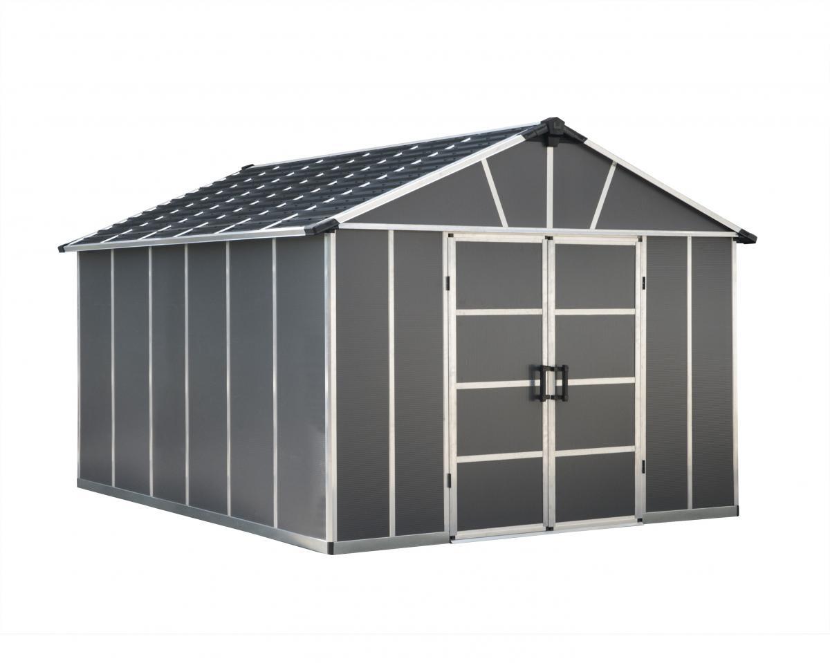 Canopia by Palram Yukon 10mm Gerätehaus 3,93x3,32m ohne Boden