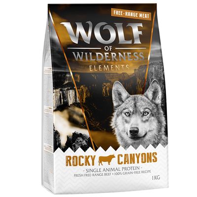 3 + 1 gratis! 4 x 1 kg Wolf of Wilderness