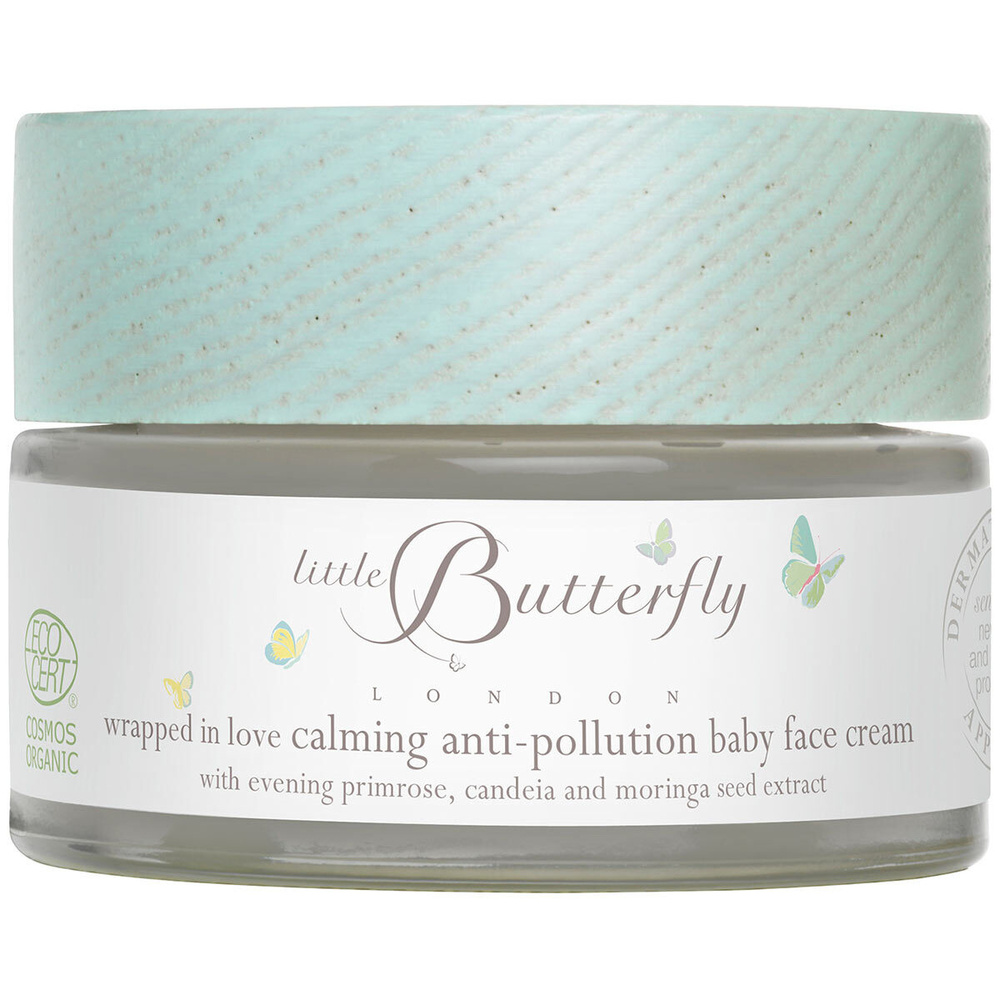Little Butterfly London Wrapped in Love Calming Anti-Pollution Baby Face Cream Créme pour bébé