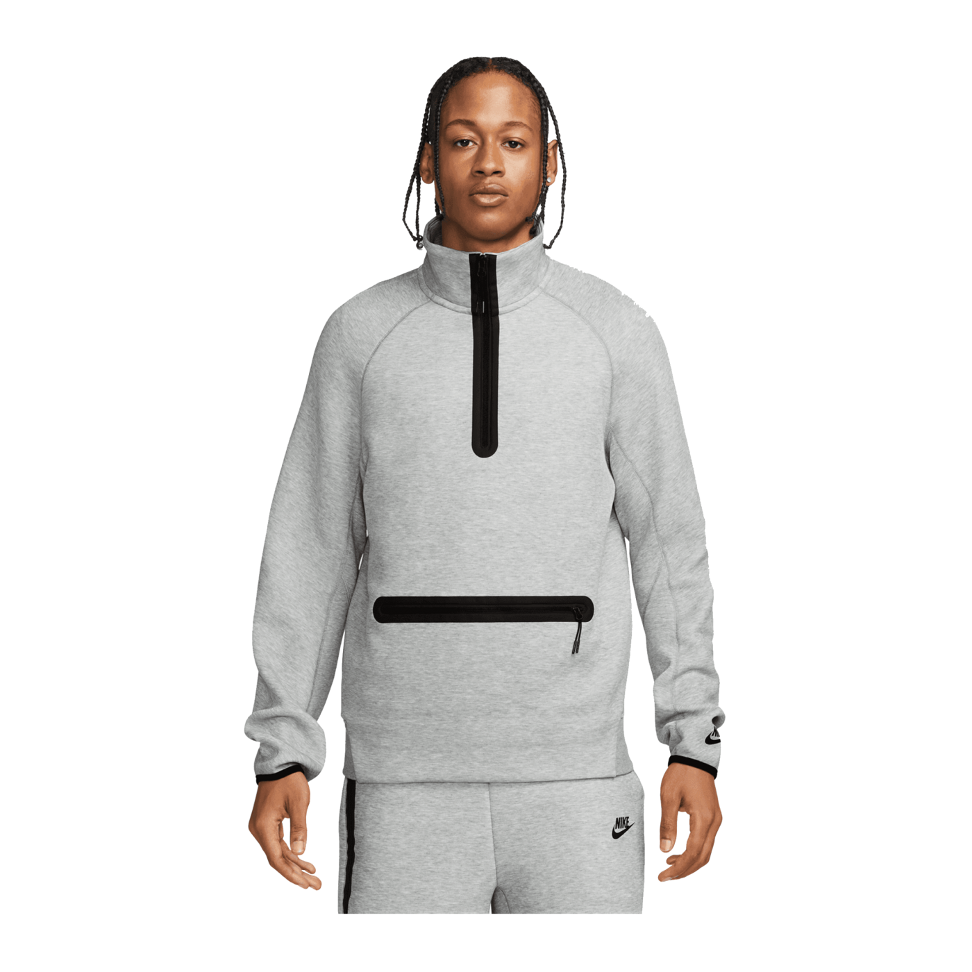 Nike Tech Fleece HalfZip Sweatshirt Grau F063