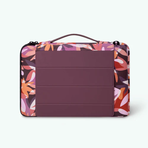 Montreuil 15/16 inch burgundy laptop sleeve