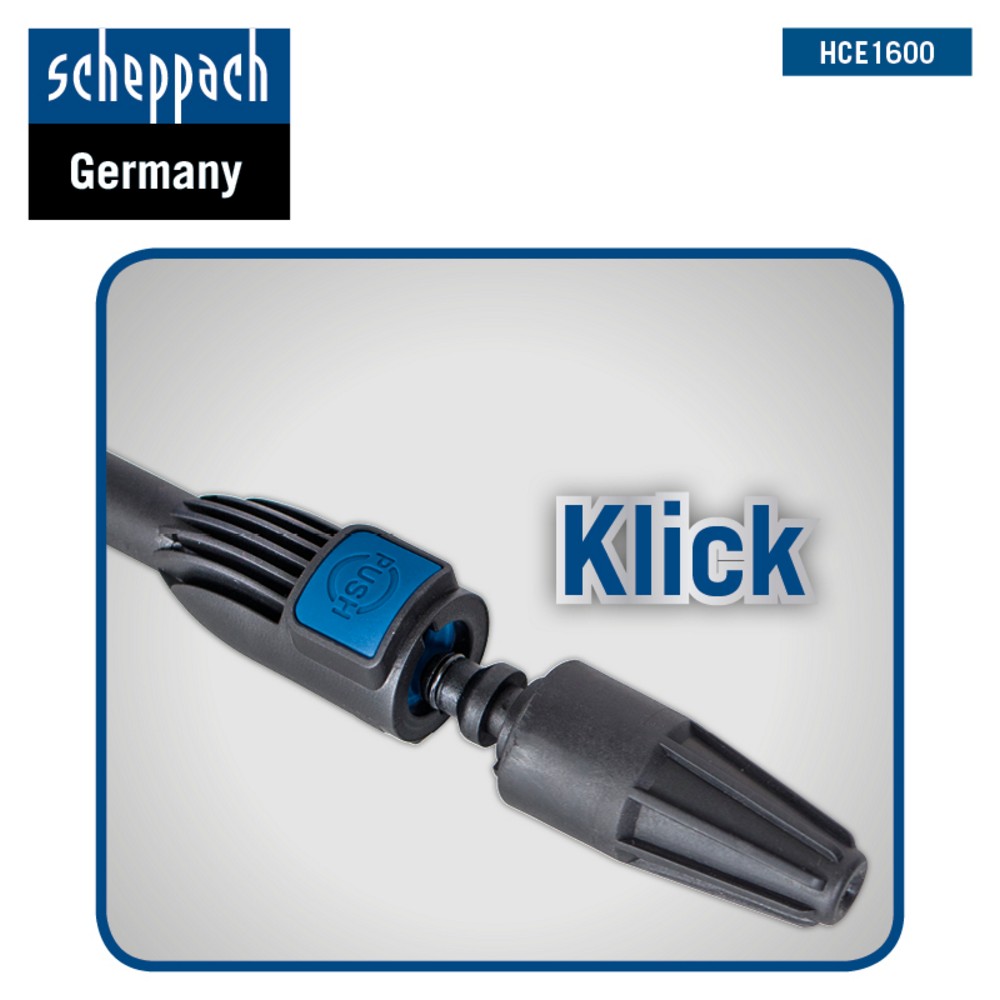 Scheppach Elektro-Hochdruckreiniger HCE1600 SE