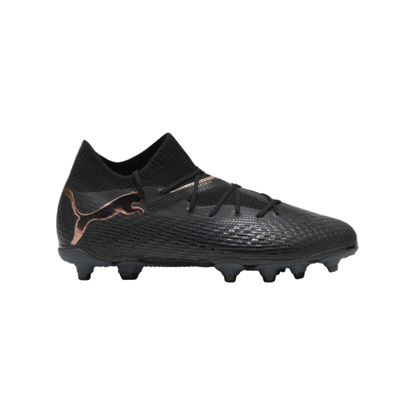 PUMA FUTURE 7 Pro FG/AG Eclipse Jr Kids Schwarz Weiss F02