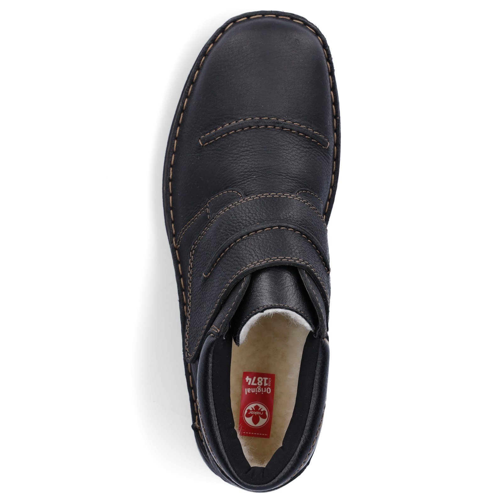 Rieker Rieker Herren Klettschuh schwarz Klettschuh