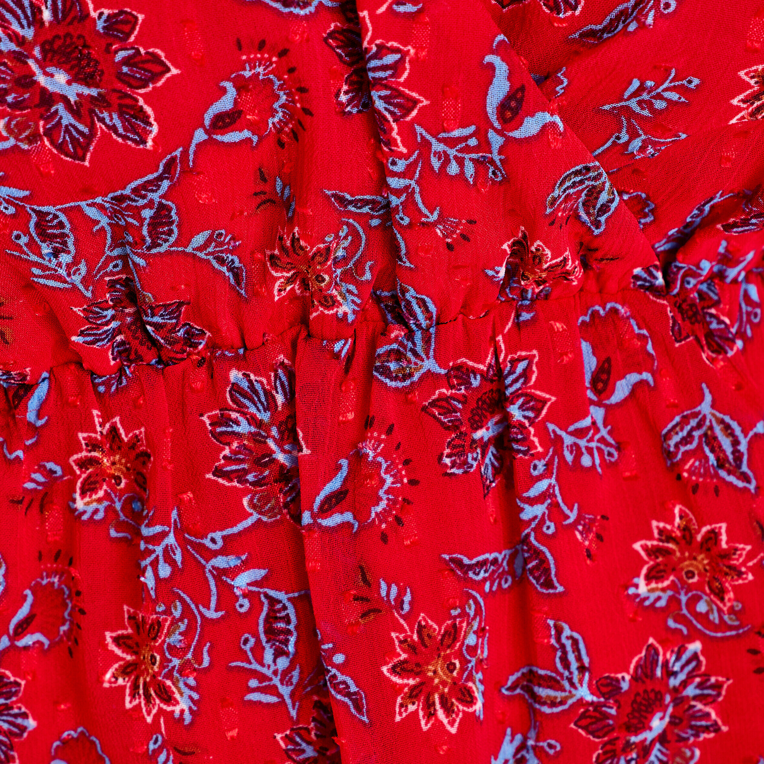 Blouse sans manches rouge femme | Cache Cache