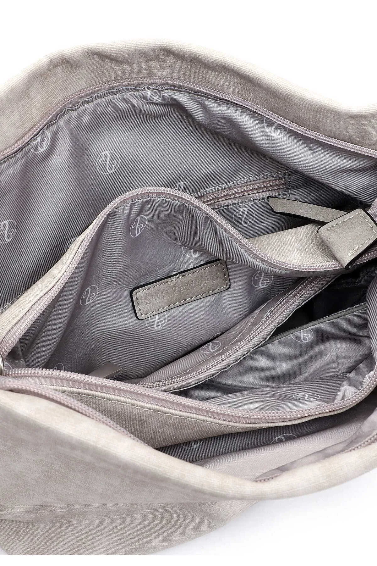 Emily & Noah  Handtasche - Grau - Unifarben