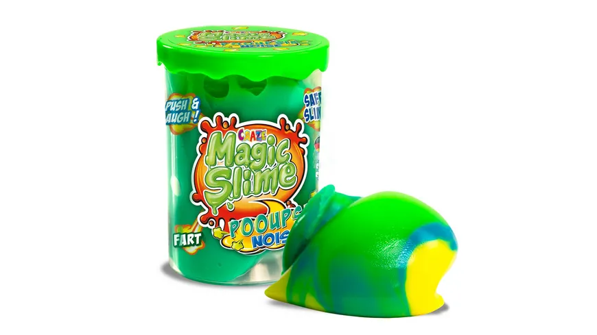 CRAZE - MAGIC SLIME Dose mit 100ml Pups-Schleim 85 ml