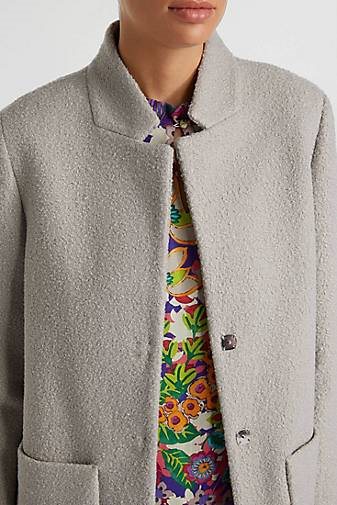 Rich & Royal Damen Webpelzmantel