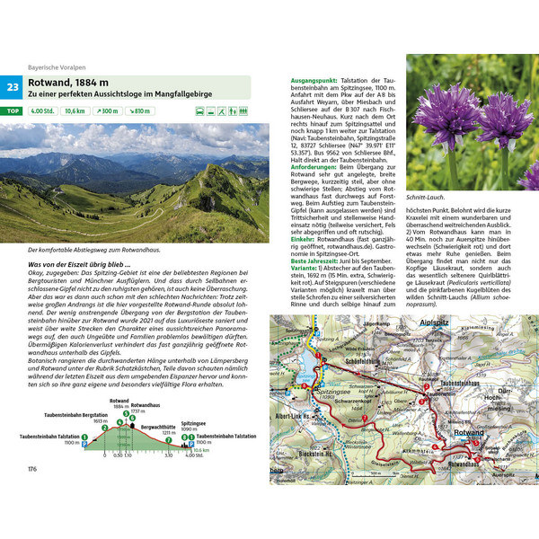 BLUMENWANDERUNGEN BAYERISCHE ALPEN - Wanderführer