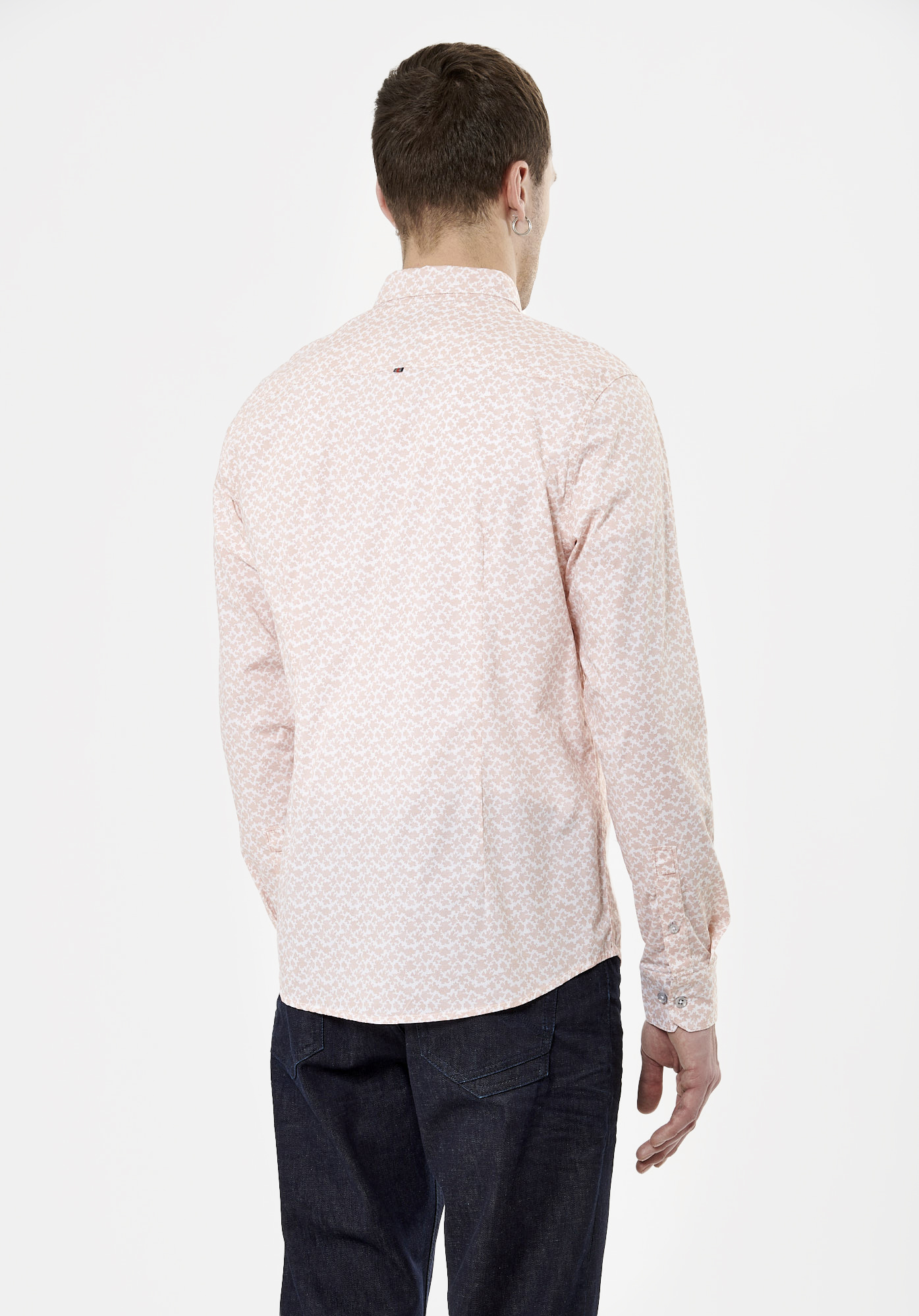 MALTE  Chemise orange Homme