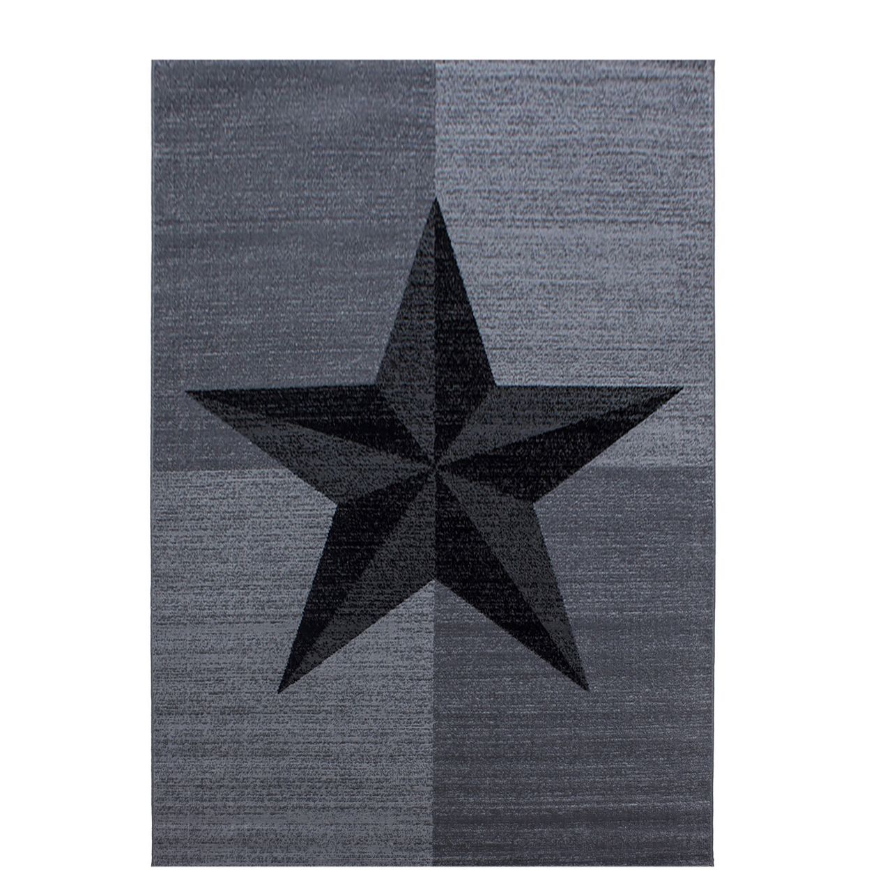 Ayyildiz Teppich, PLUS 8002, GREY, 160 x 230 cm