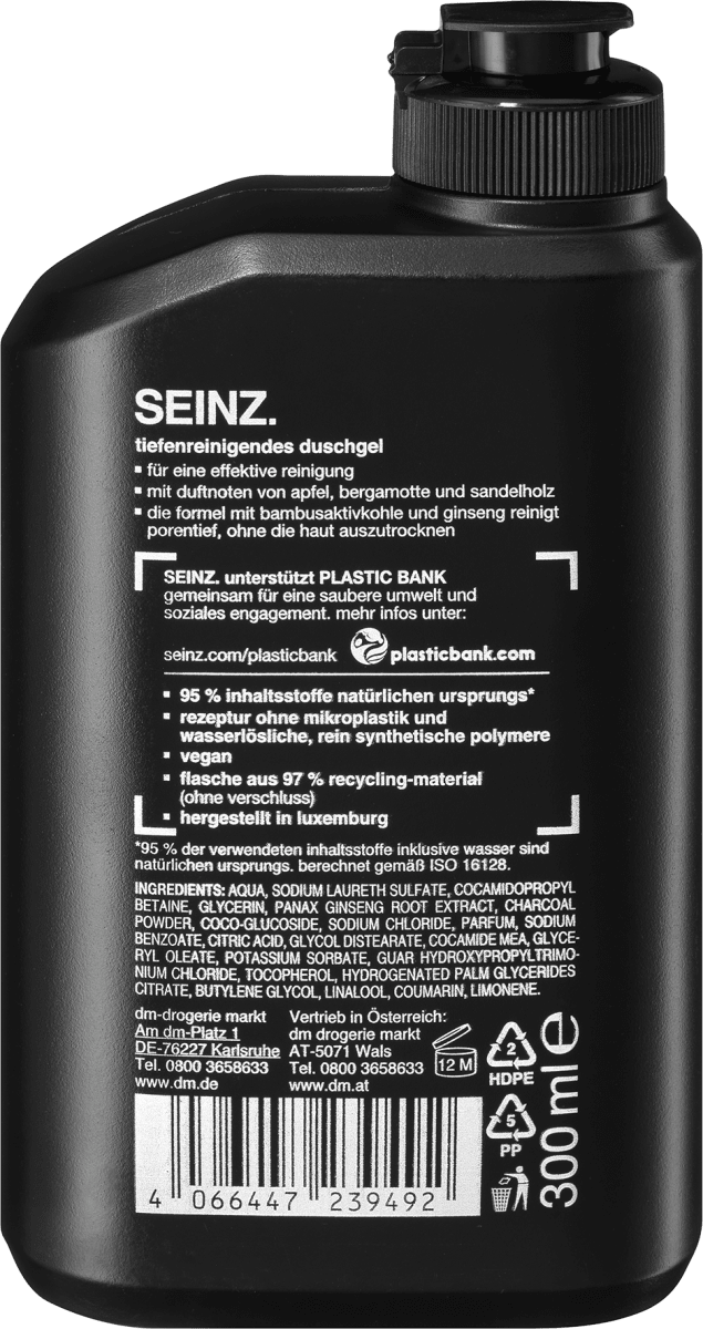 duschgel tiefenreinigend, 300 ml