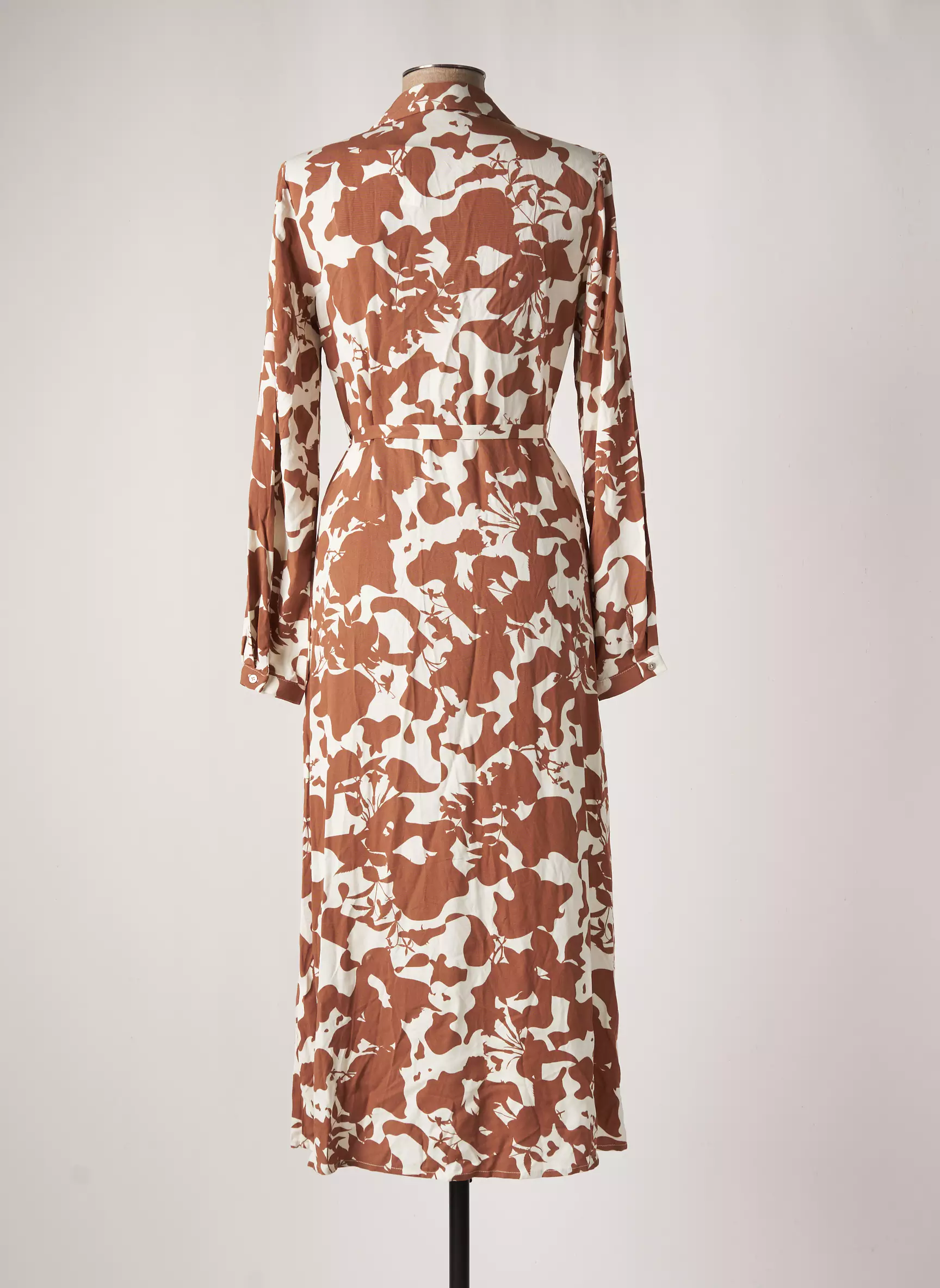 Vila Robes Longues Femme couleur marron