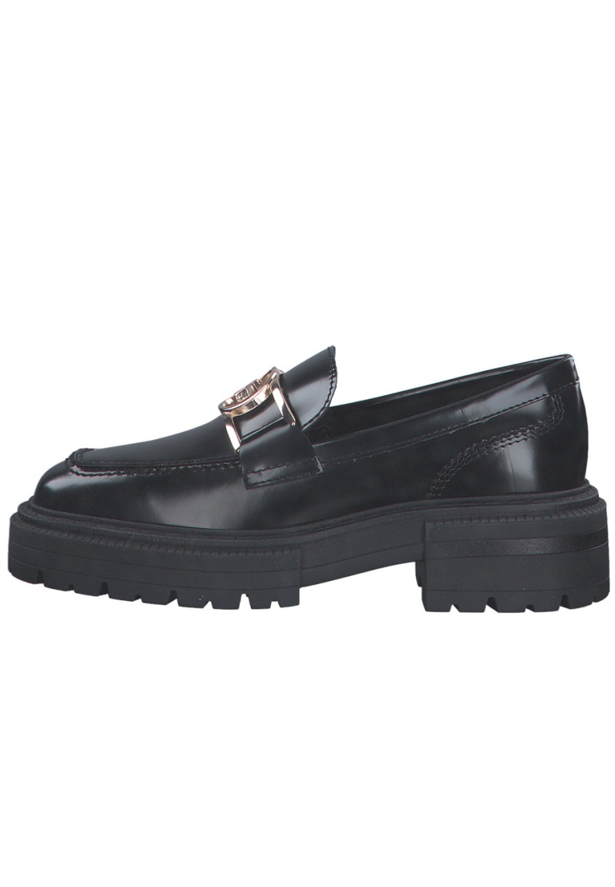 TAMARIS Sportliche Slipper schwarz